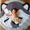 Play Mat Cute Cartoon Animals Cotton Crawling Mat for Baby Children