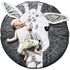 Play Mat Cute Cartoon Animals Cotton Crawling Mat for Baby Children
