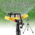 Stainless Steel Tripod Water Irrigation Tool Sprinkler Auto System Garden Lawn Supplies