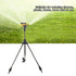 Stainless Steel Tripod Water Irrigation Tool Sprinkler Auto System Garden Lawn Supplies