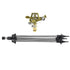 Stainless Steel Ground Insert Zinc Sprink Water Watering Sprinkler Sprayer Lawn Garden Yard