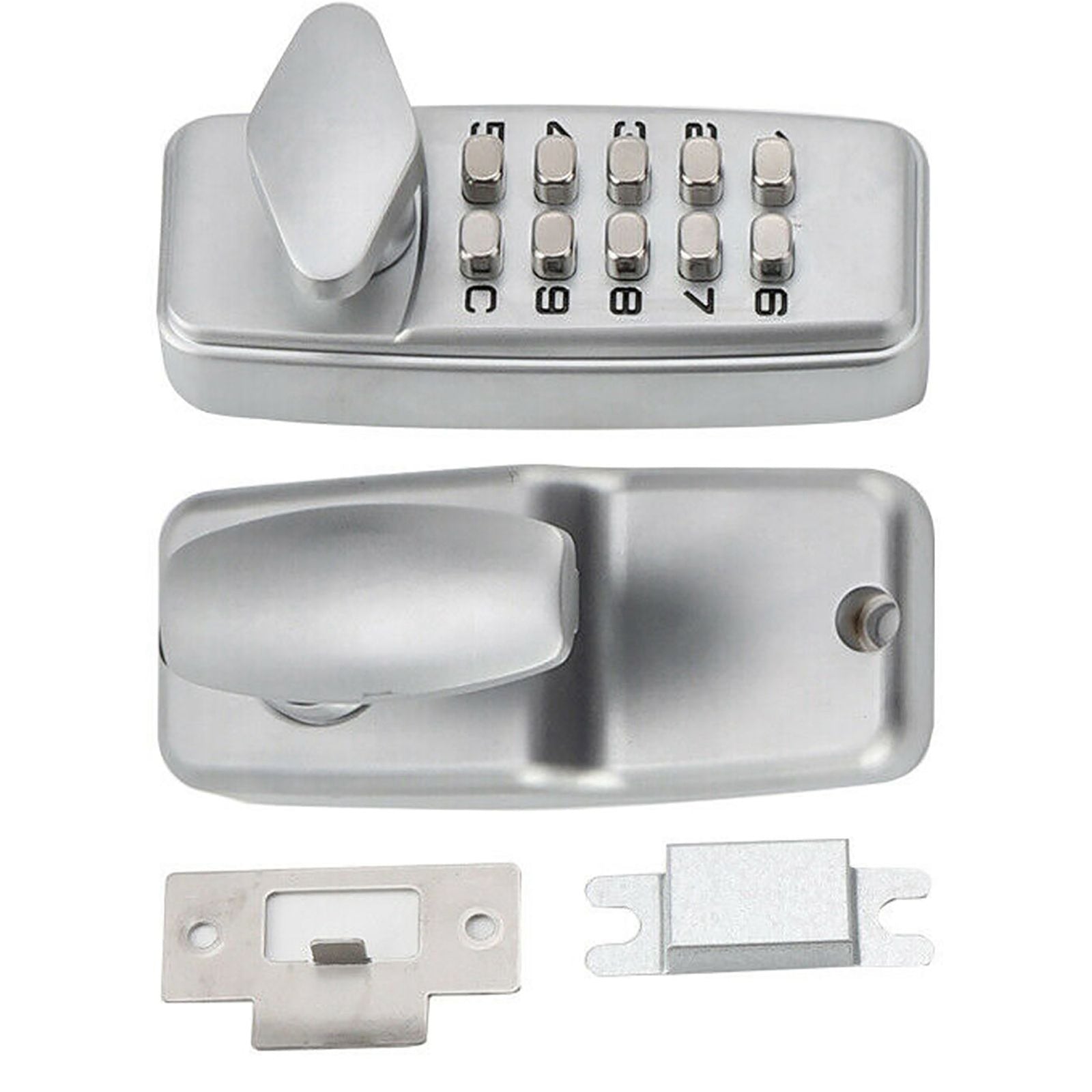 2 - 8 Digit Code Combination Door Zinc Alloy Convenient Password Security Coded Lock