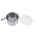 Stainless Steel Coffee Container Vacuum Sealed Storage Jar for Sugar Tea Bean(800ml)