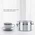 Stainless Steel Coffee Container Vacuum Sealed Storage Jar for Sugar Tea Bean(800ml)