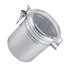 Stainless Steel Coffee Container Vacuum Sealed Storage Jar for Sugar Tea Bean(1450ml)