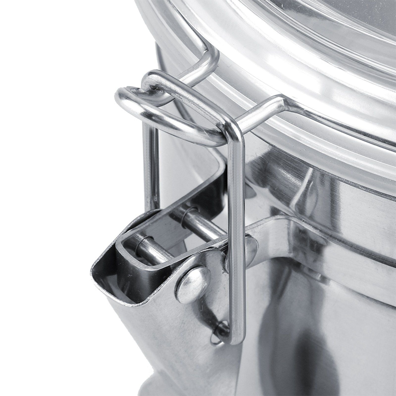 Stainless Steel Coffee Container Vacuum Sealed Storage Jar for Sugar Tea Bean(1450ml)
