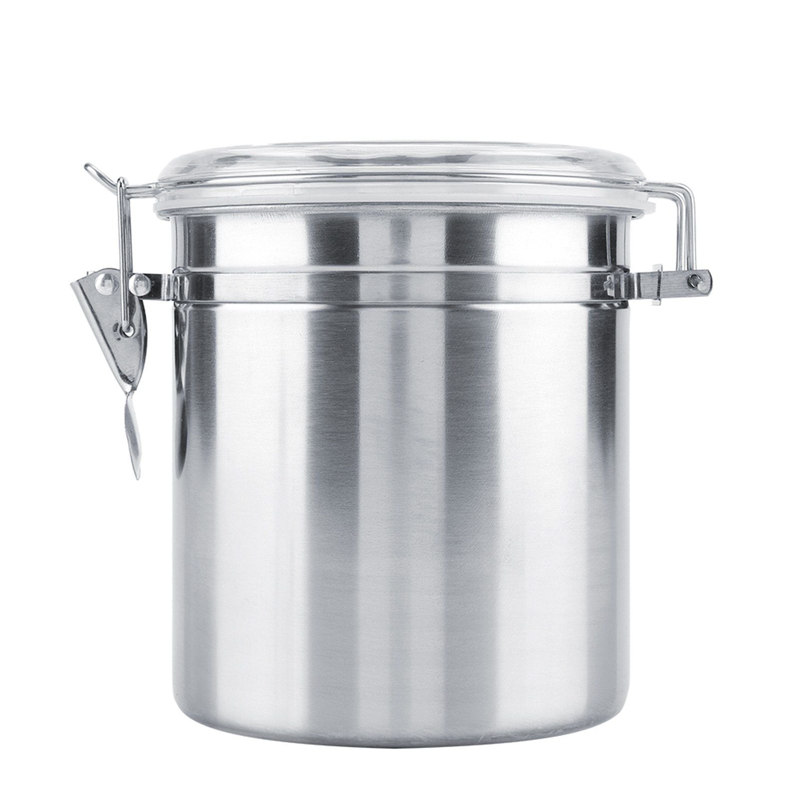 Stainless Steel Coffee Container Vacuum Sealed Storage Jar for Sugar Tea Bean(1450ml)