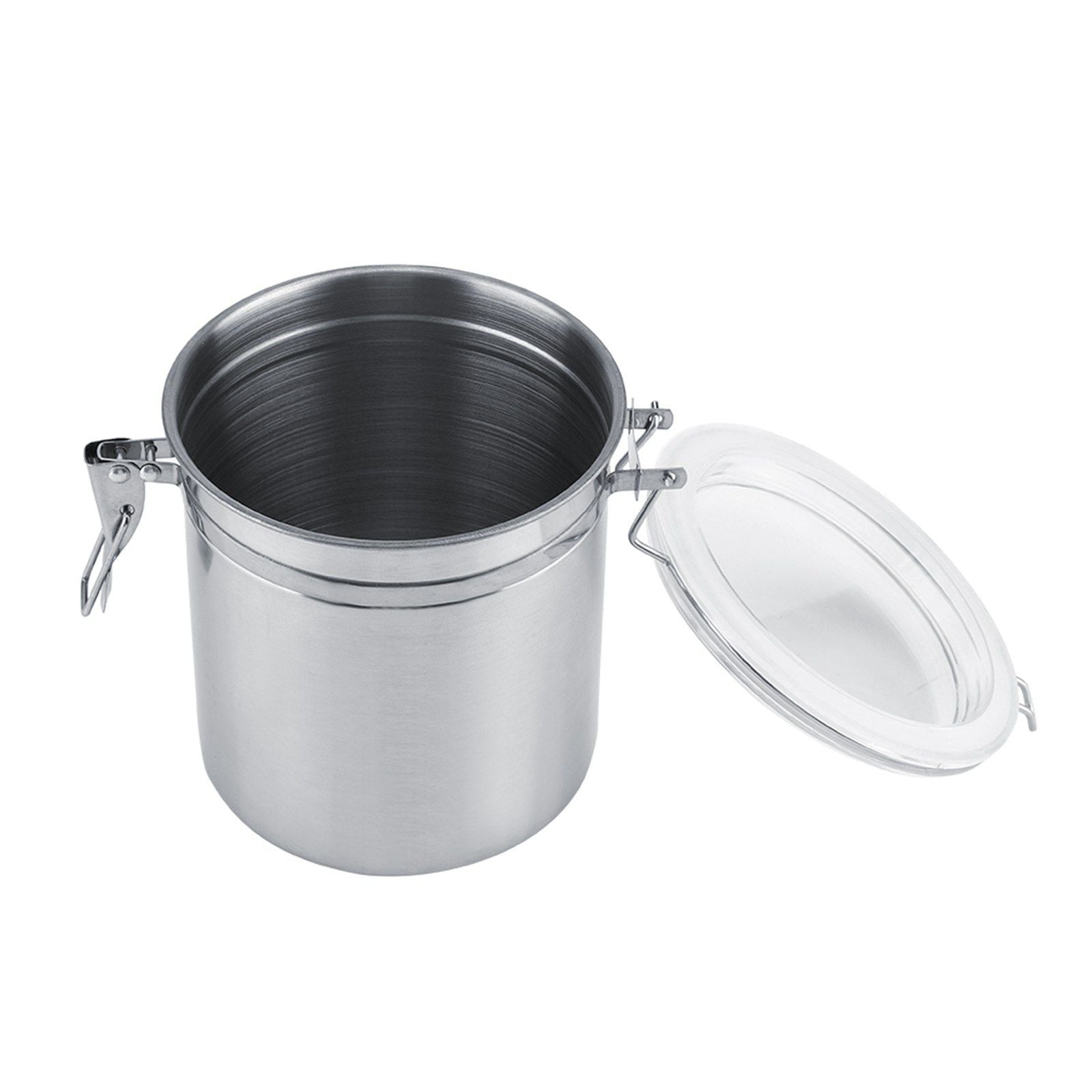 Stainless Steel Coffee Container Vacuum Sealed Storage Jar for Sugar Tea Bean(1450ml)