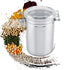Stainless Steel Coffee Container Vacuum Sealed Storage Jar for Sugar Tea Bean(1800ml)
