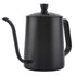 550ml Stainless Steel Long Gooseneck Coffee Pot Kettle with Lid for Home Kitchen Coffee Shop