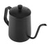 550ml Stainless Steel Long Gooseneck Coffee Pot Kettle with Lid for Home Kitchen Coffee Shop