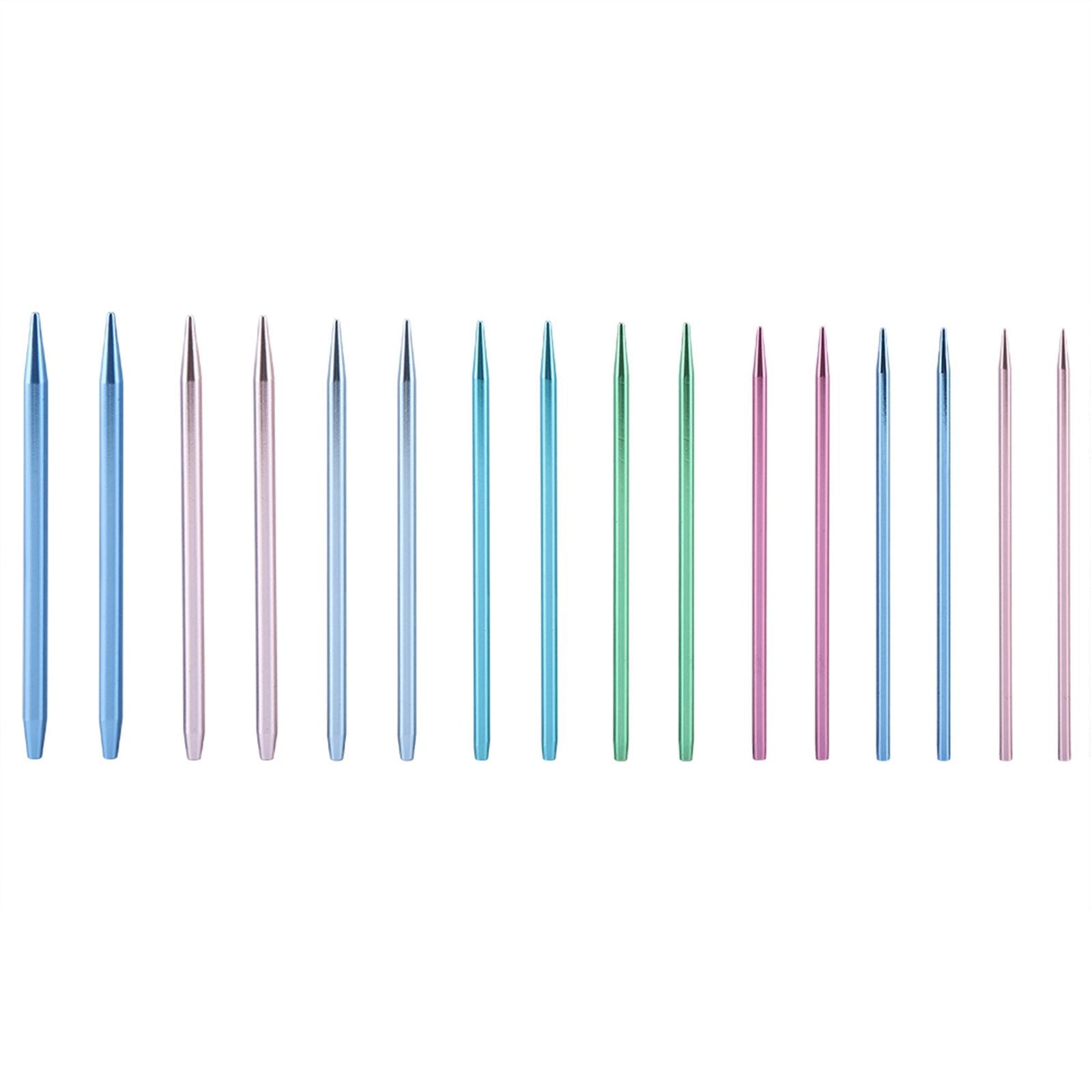 Interchangeable Aluminum Circular Knitting Needle Sets
