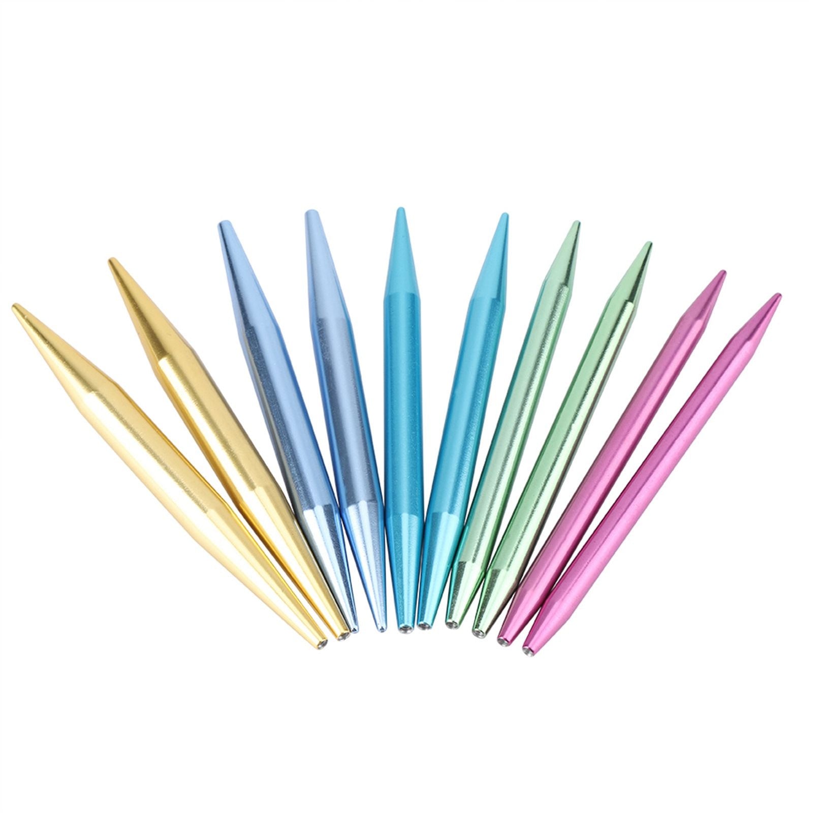 Interchangeable Aluminum Circular Knitting Needle Sets