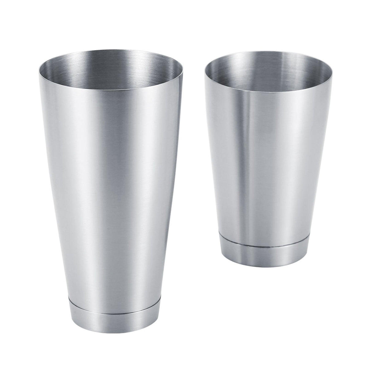 Stainless Steel Sturdy Durable Cocktail Cup Shaker Bar Home Kitchen Tool(Silver)