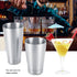 Stainless Steel Sturdy Durable Cocktail Cup Shaker Bar Home Kitchen Tool(Silver)