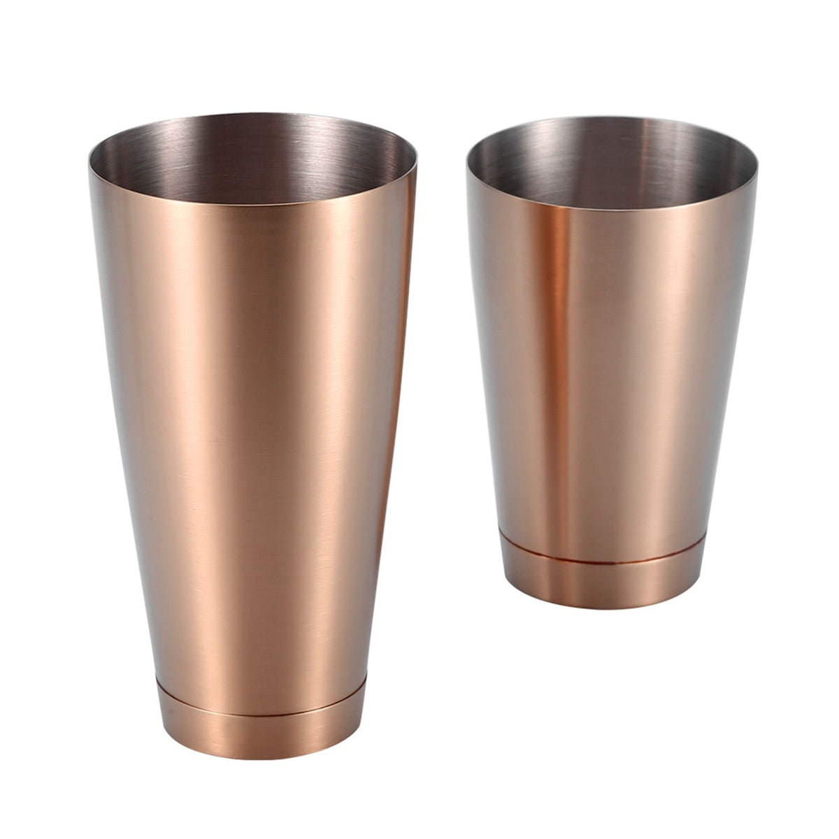 Stainless Steel Sturdy Durable Cocktail Cup Shaker Bar Home Kitchen Tool(Rose Golden)