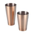 Stainless Steel Sturdy Durable Cocktail Cup Shaker Bar Home Kitchen Tool(Rose Golden)