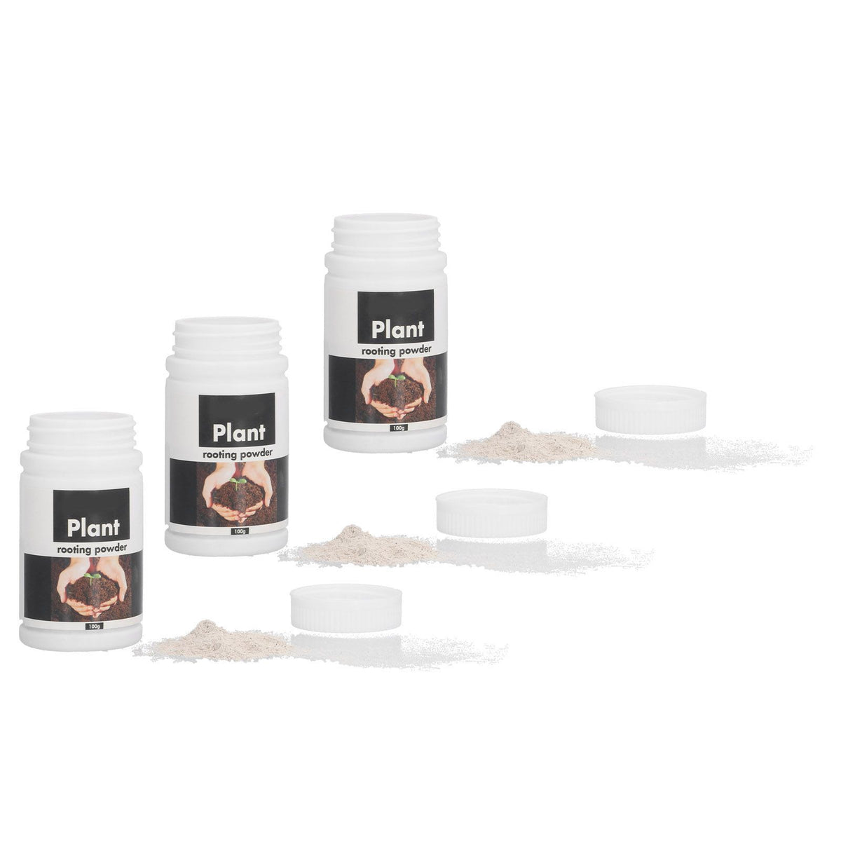 3PCS 3.5oz Rooting Powder Amino Acid Plant Fruit Rooting Powder Rooting Hormone Powder for Household Garden