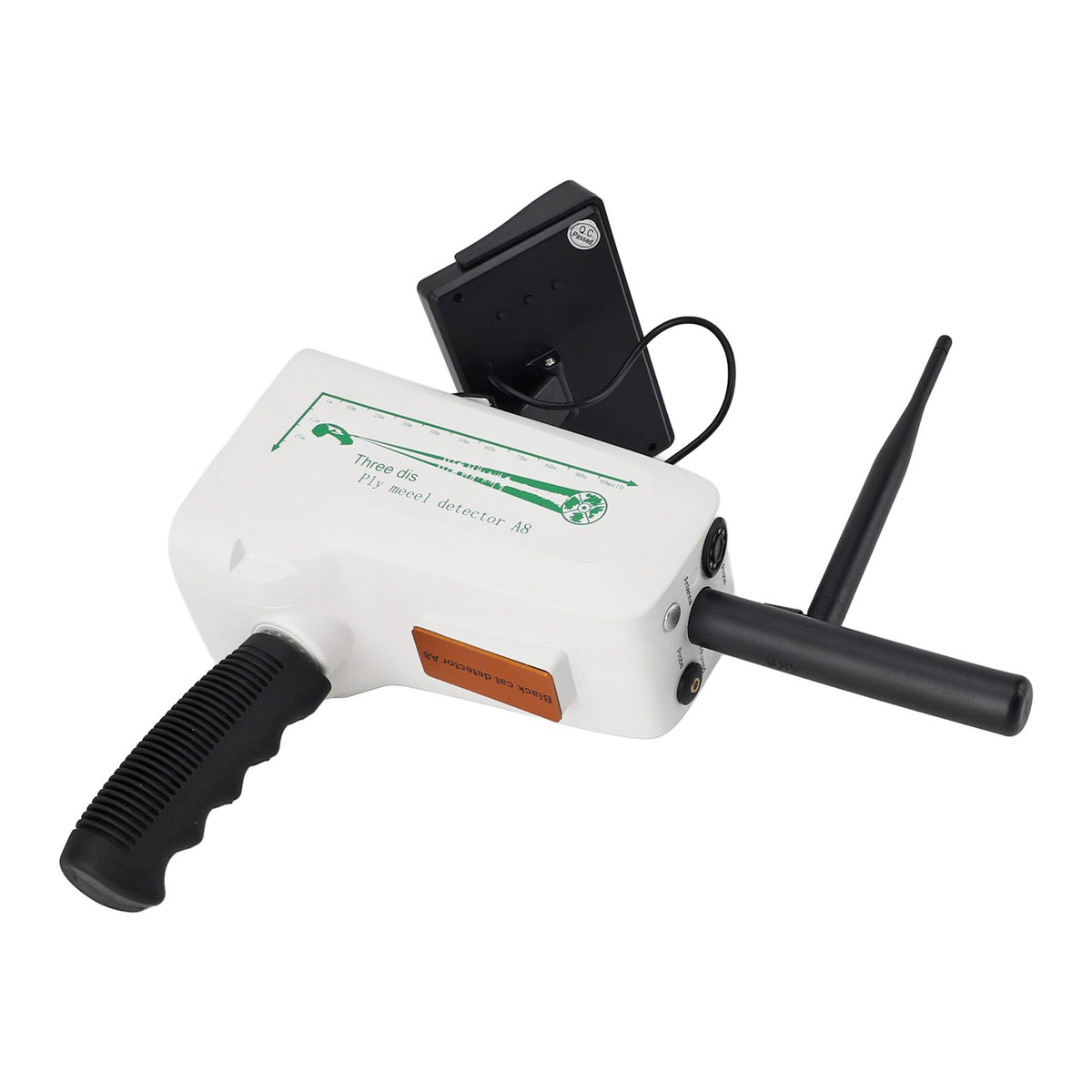 Metal Detector Gold Finder 1000M Range 30M Depth Sensitive Handheld Underground Treasure Scanner Locator for Gold Silver White