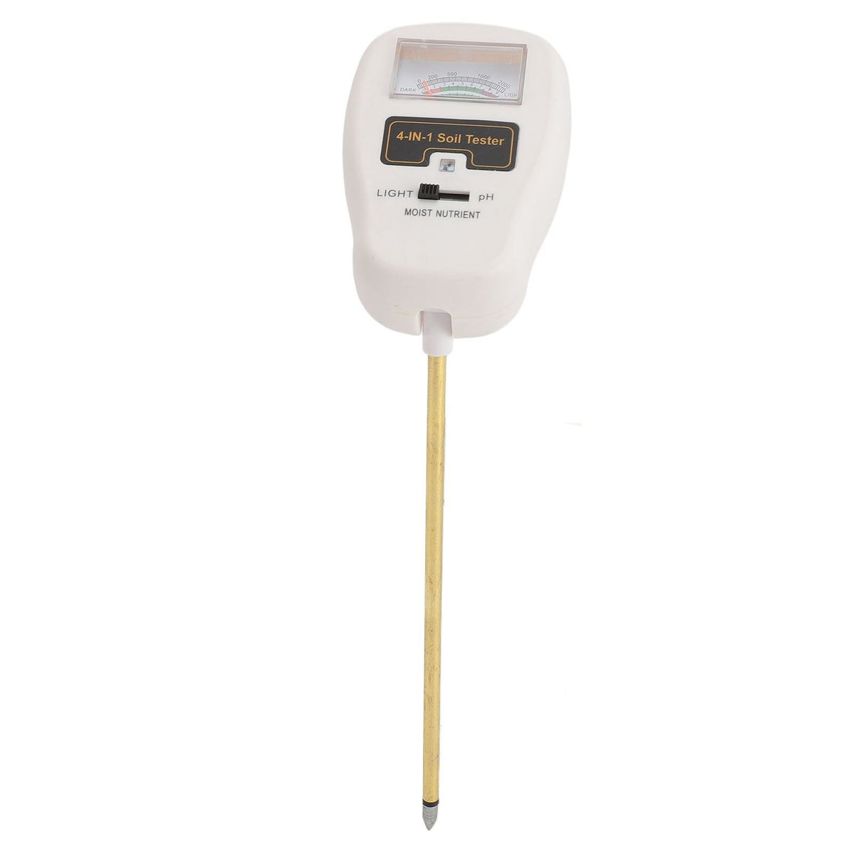 4 in 1 Soil Meter High Accuracy PH Level Light Humidity Fertility Multifunction Soil Tester for Garden Lawn Farm Greenhouse