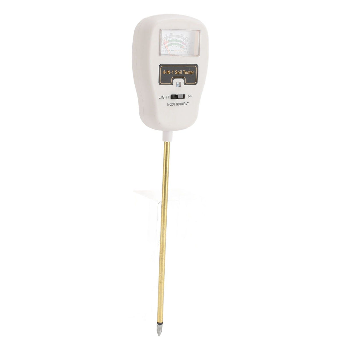 4 in 1 Soil Meter High Accuracy PH Level Light Humidity Fertility Multifunction Soil Tester for Garden Lawn Farm Greenhouse