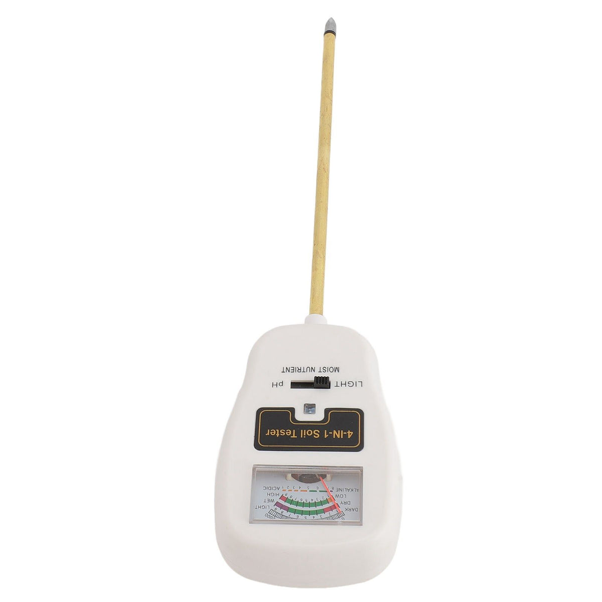 4 in 1 Soil Meter High Accuracy PH Level Light Humidity Fertility Multifunction Soil Tester for Garden Lawn Farm Greenhouse