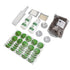 100ML Hydroponic Plant Food Hydroponics Nutrients Set with Grow Sponges A B Plant Food 50 Stickers Plant Pod Kit