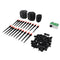 Drip Irrigation System Kit Automatic Watering System with Water Timer for Greenhouse Garden Lawn Potted Plants