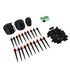 Drip Irrigation System Kit Automatic Watering System with Water Timer for Greenhouse Garden Lawn Potted Plants