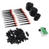 Drip Irrigation System Kit Automatic Watering System with Water Timer for Greenhouse Garden Lawn Potted Plants
