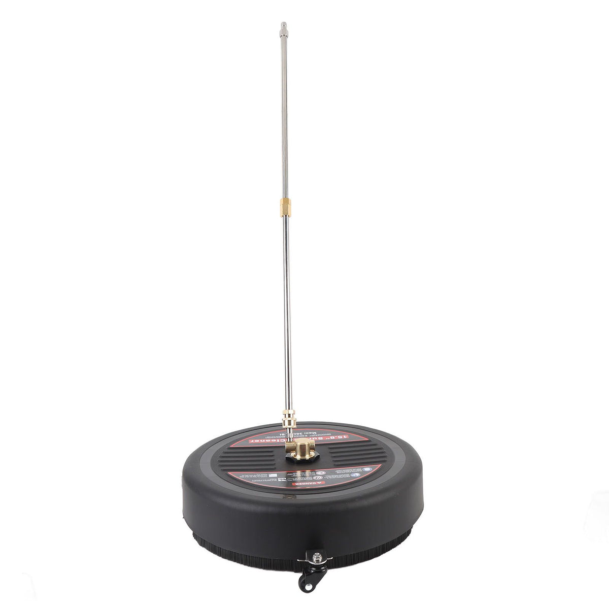 15.8 Inch Surface Cleaner with Wheels 3600PSI 1/4 Inch Quick Plug Stainless Steel Pressure Washer Surface Cleaner for Driveway Terrace Garden
