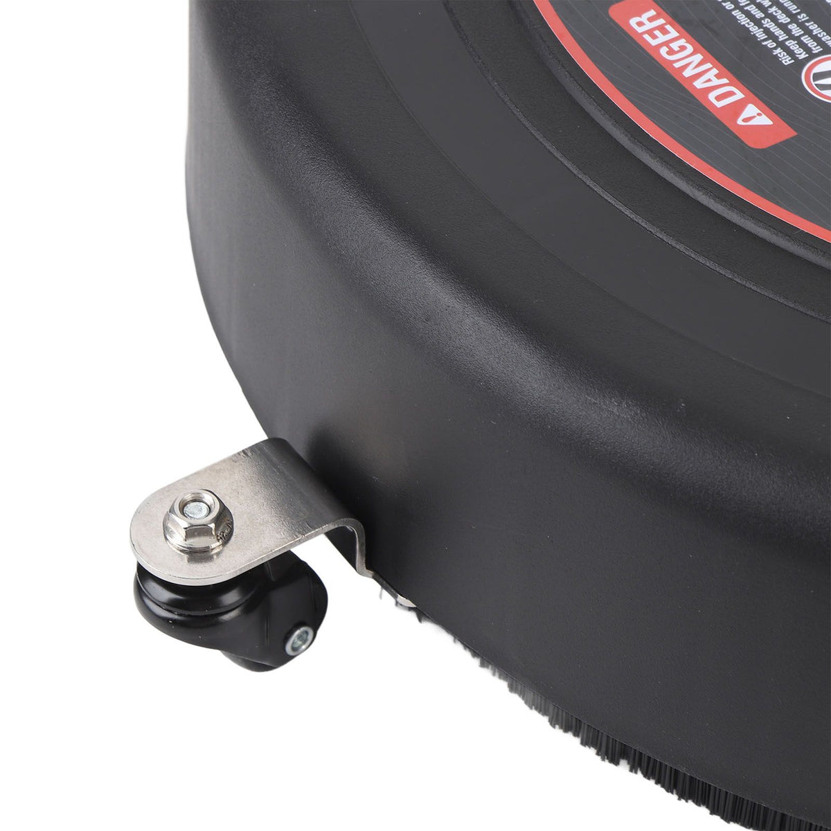15.8 Inch Surface Cleaner with Wheels 3600PSI 1/4 Inch Quick Plug Stainless Steel Pressure Washer Surface Cleaner for Driveway Terrace Garden