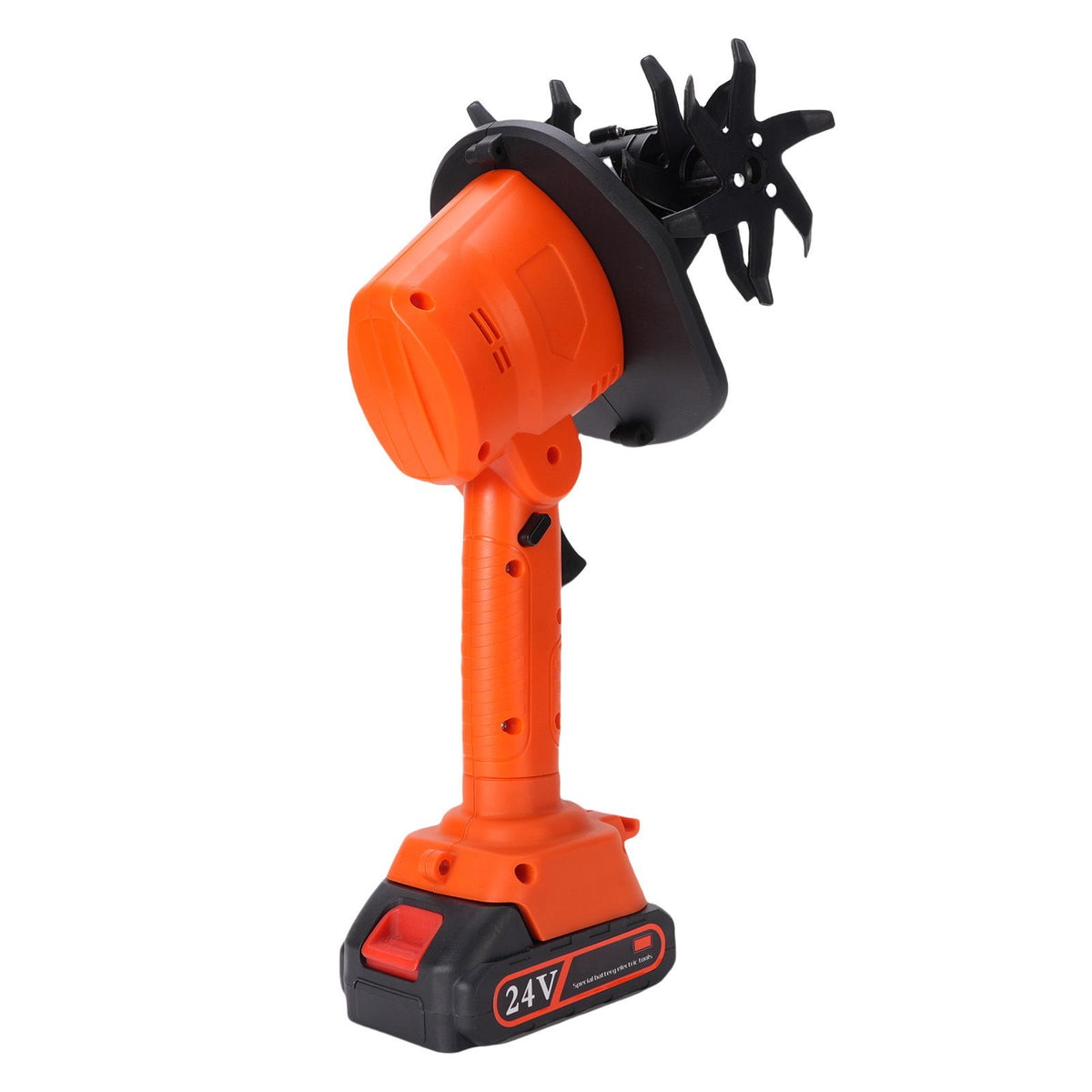 Electric Tiller Handheld Battery Powered Cordless Garden Cultivator for Lawn Soil Cultivation EU Plug