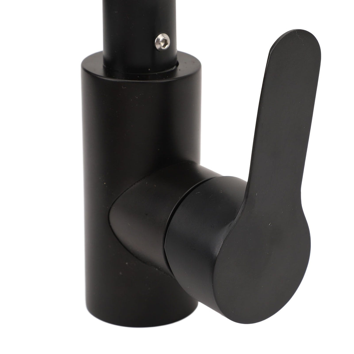 Multifunctional Universal Faucet Hot and Cold Water Stainless Steel Rotating Faucet Robotic Arm Swivel Faucet for Bathroom Sink Black 60cm/23.6in Water Inlet Pipe