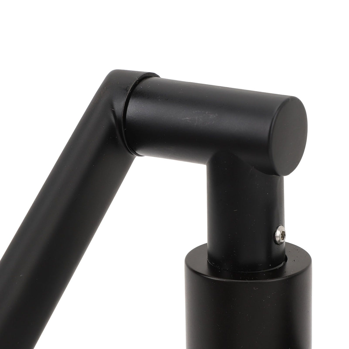 Multifunctional Universal Faucet Hot and Cold Water Stainless Steel Rotating Faucet Robotic Arm Swivel Faucet for Bathroom Sink Black 60cm/23.6in Water Inlet Pipe