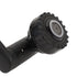 Multifunctional Universal Faucet Hot and Cold Water Stainless Steel Rotating Faucet Robotic Arm Swivel Faucet for Bathroom Sink Black 60cm/23.6in Water Inlet Pipe