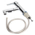 G1/2 Pull Out Sink Faucet Hot Cold Bathroom Sink Faucet Copper Alloy Rust Proof Water Tap for Basin Toilet