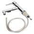 G1/2 Pull Out Sink Faucet Hot Cold Bathroom Sink Faucet Copper Alloy Rust Proof Water Tap for Basin Toilet