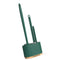 3 in 1 Toilet Brush Set Plastic Wall Mounted Toilet Bowl Brush Cleaning Scrubber for Bathroom Accessories