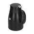 24V 1200ml Car Water Heater Pot with Base Portable Stainless Steel Electric Kettle Pot for Truck CarMatte Black