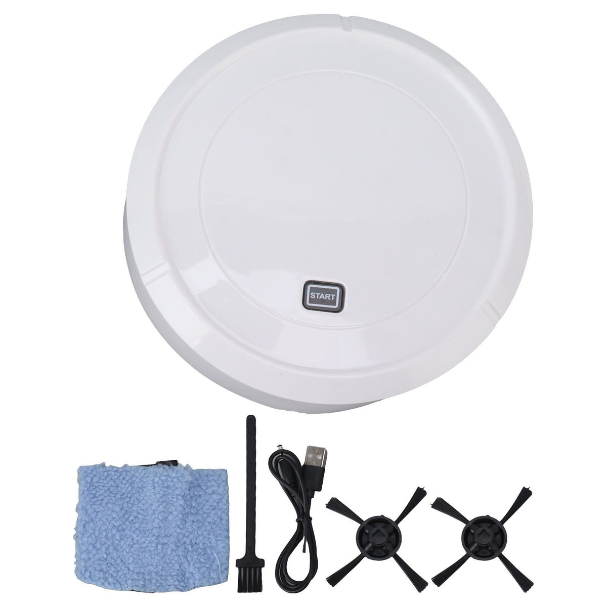 Robot Vacuum Cleaner Vacuuming Sweeping Mopping 3 in 1 USB Charging Cleaner for Home