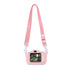 Kids Camera Cute Dual Lens Auto Focus Photography Video Recording Gaming Music Digital Camera Toy Pink