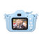 Kids Camera Dual Camera 2.0in IPS Screen 1080P Video Camera Toy with 32G Memory Card Blue
