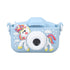 Kids Camera Dual Camera 2.0in IPS Screen 1080P Video Camera Toy with 32G Memory Card Blue