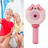 Lollipop Kids Selfie Camera With Stand 48MP 2.0in HD Children Digital Video Camera Game Music Toy for 3‑12 Years Old Boys Girls Pink