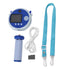 Kids Selfie Camera 2 Inch HD IPS Screen Dual Lens 48MP 32GB Portable Cute Digital Camera Toy with Tripod for Christmas Birthday Gift Blue