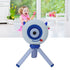 Kids Selfie Camera 2 Inch HD IPS Screen Dual Lens 48MP 32GB Portable Cute Digital Camera Toy with Tripod for Christmas Birthday Gift Blue