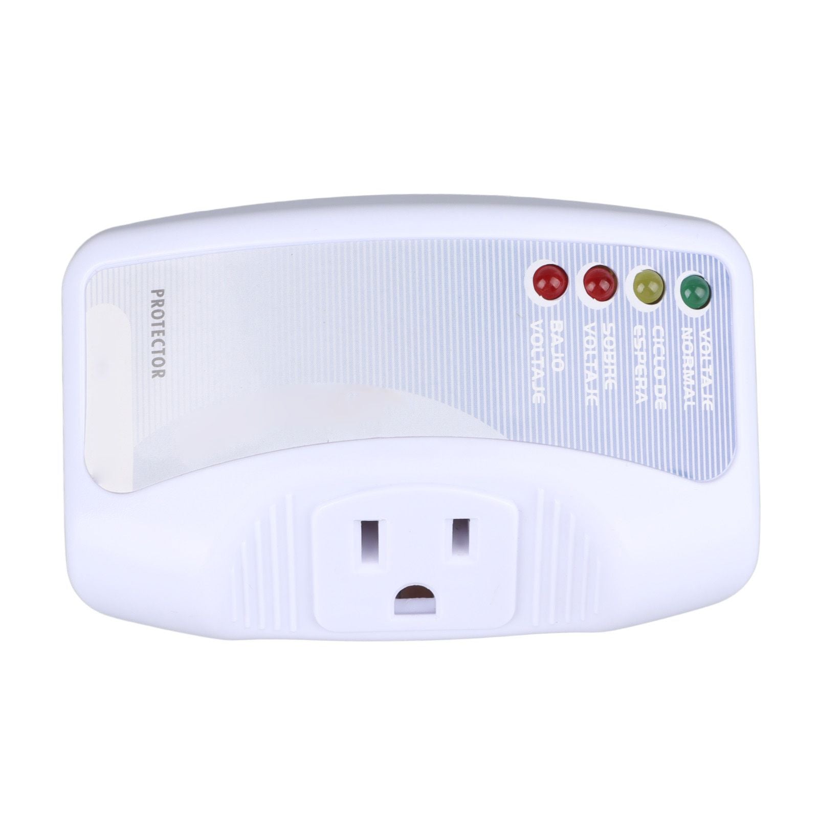 Voltage Protector Plastic 10A C Surge Protector Plug In for Home Appliances