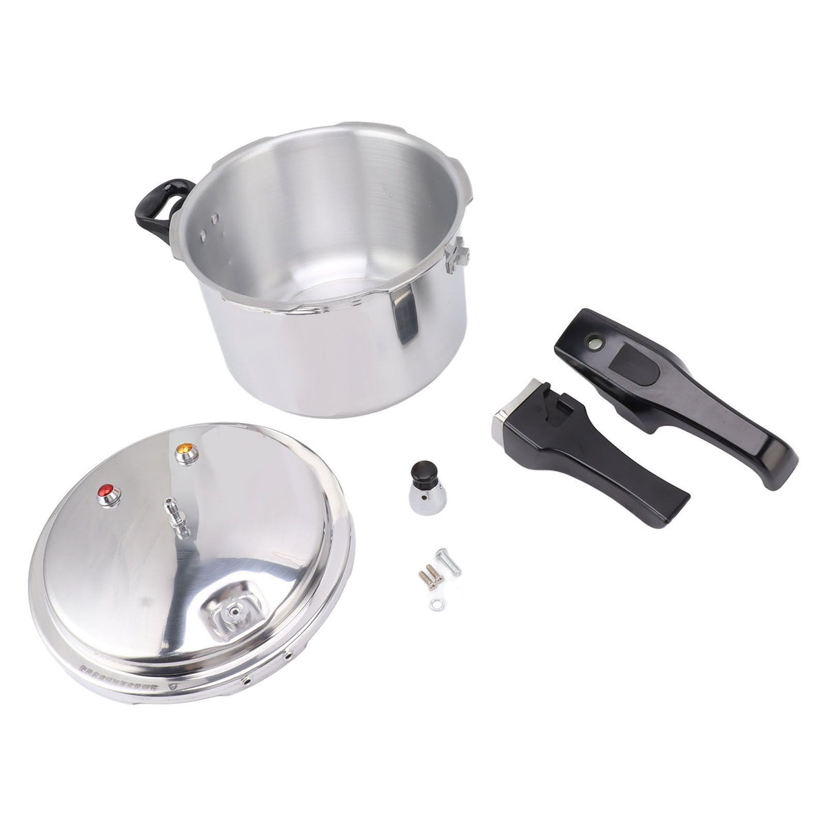 Gas Stove Aluminium Alloy Pressure Cooker Large Capacity Stovetop Pressure Cooking Pot for Home Kitchen Supplies 20cm / 7.9in 4.5L