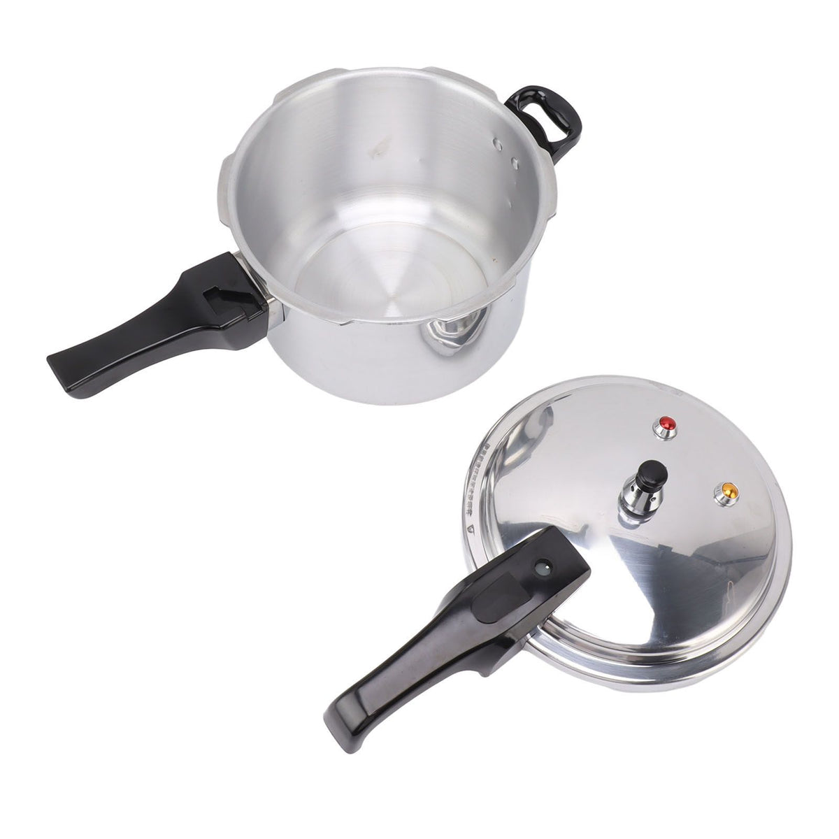 Gas Stove Aluminium Alloy Pressure Cooker Large Capacity Stovetop Pressure Cooking Pot for Home Kitchen Supplies 20cm / 7.9in 4.5L